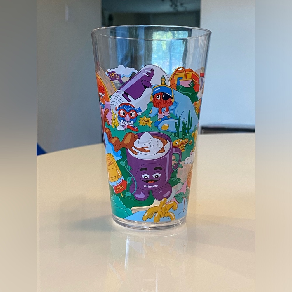 McDonald’s Collector’s Edition Cup - Grimace & Friends - Never Used